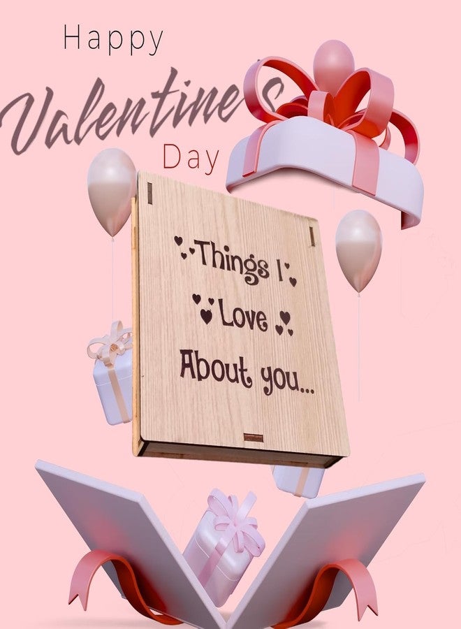 CRAFTINKY Things I Love About You Message Puzzle Gift Box for Valentine's Day, Anniversary, Birthday, and Loveable Person - Image 4